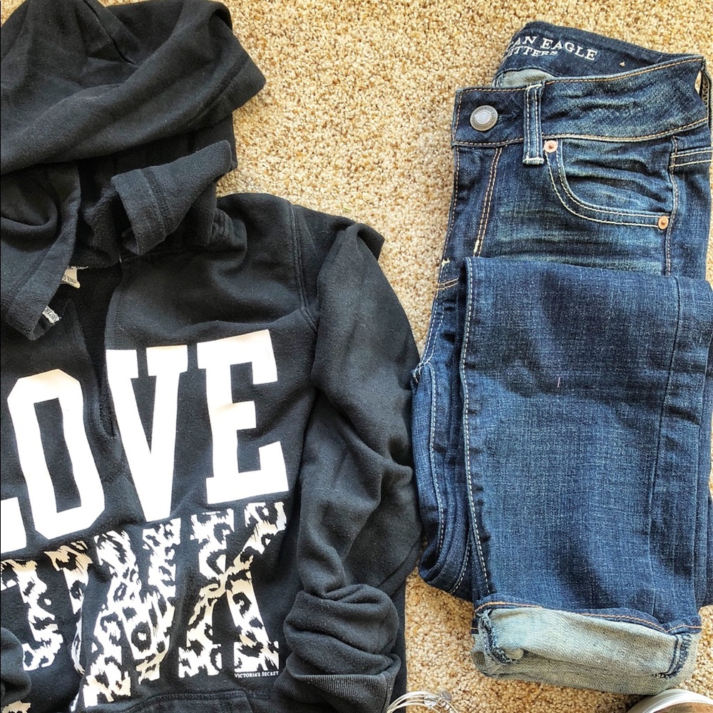 AEO Straight Leg Jeans